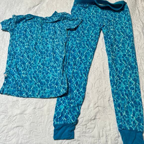 Sunshine Luckies Bamboo PJ Set Size 5T - Picture 3 of 8